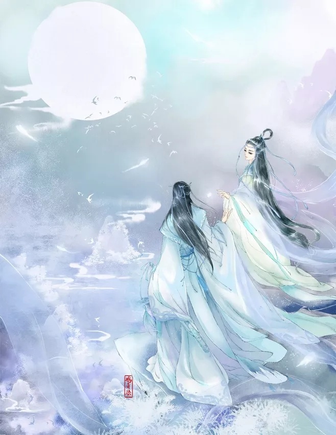 高清古風情侶圖集(52張)，超恩愛甜蜜的古風圖片
