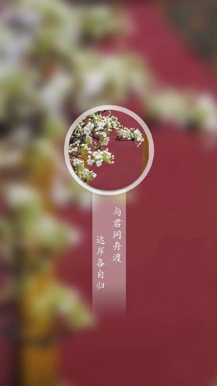帶古風文字手機壁紙圖集，超有意境唯美古風圖