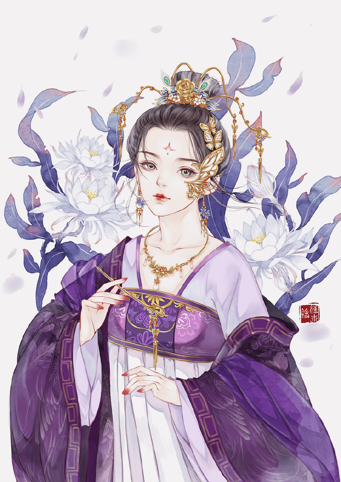 超美古風女子圖集(38張)，高清古風圖片欣賞