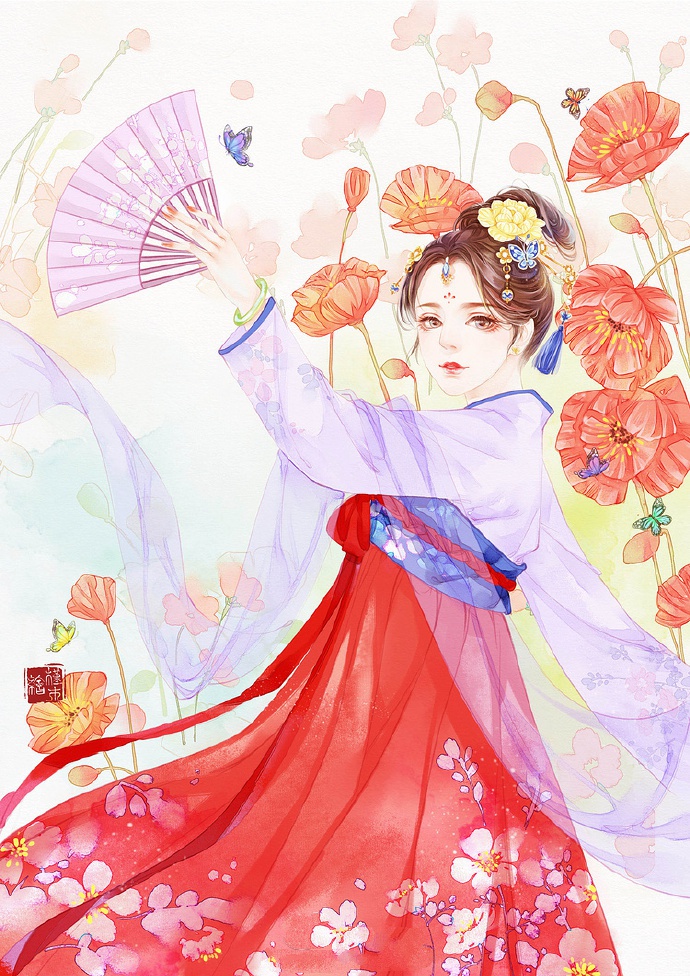 超美古風女子圖集(38張)，高清古風圖片欣賞
