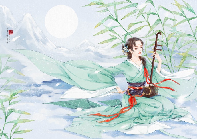 超美古風女子圖集(38張)，高清古風圖片欣賞