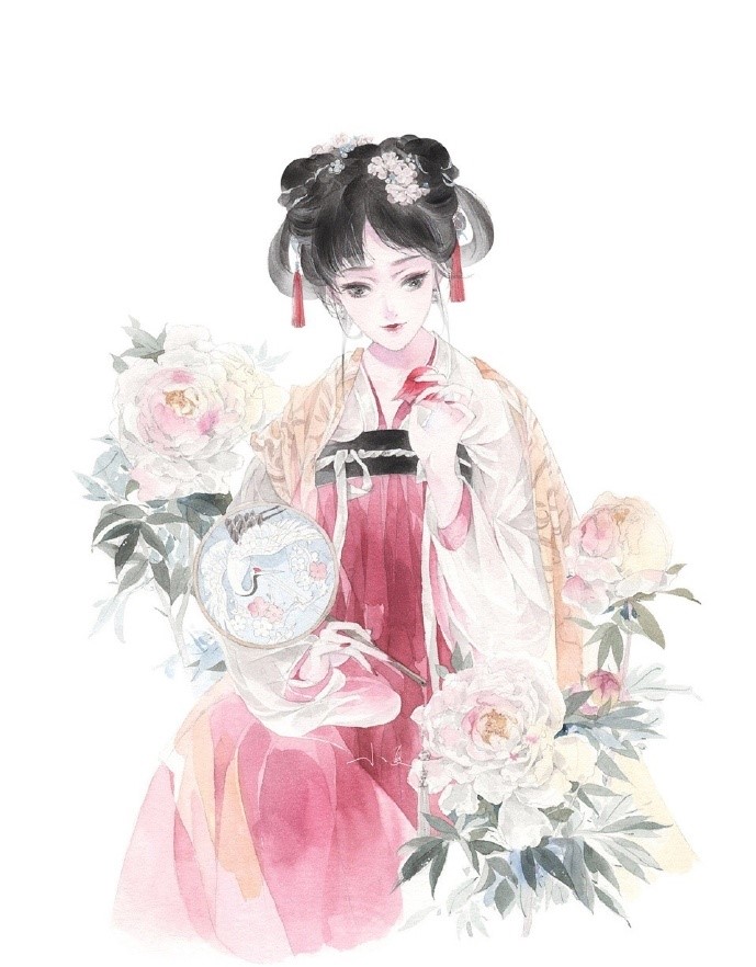 超可愛古風女子圖集，唯美萌妹子古風圖片
