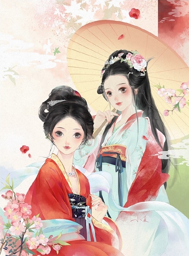 超可愛古風女子圖集，唯美萌妹子古風圖片