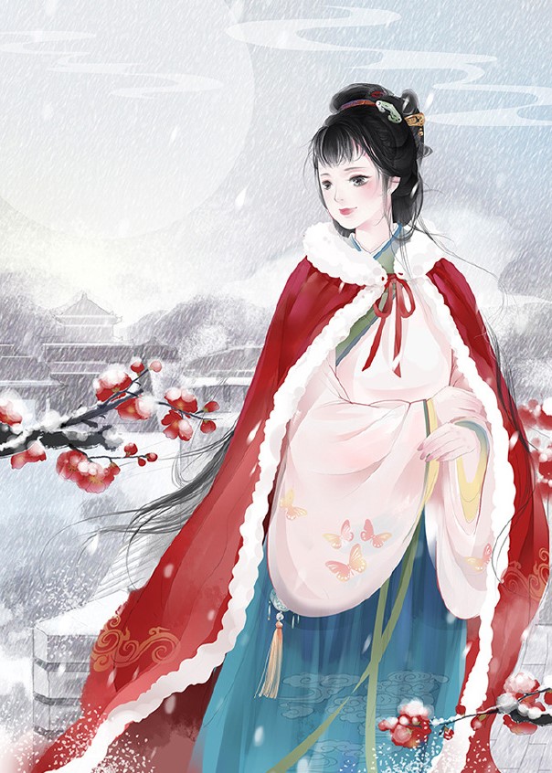 超可愛古風女子圖集，唯美萌妹子古風圖片
