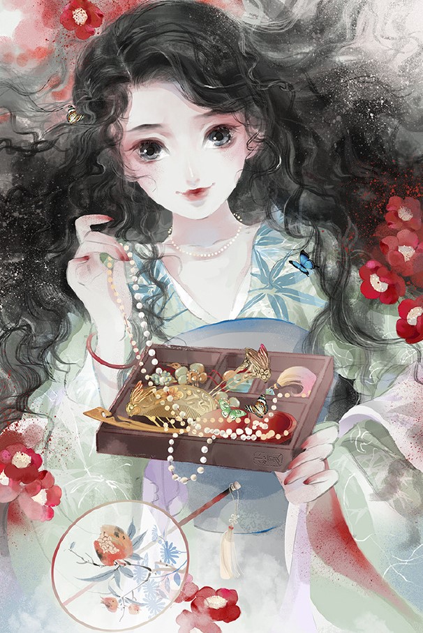 超可愛古風女子圖集，唯美萌妹子古風圖片