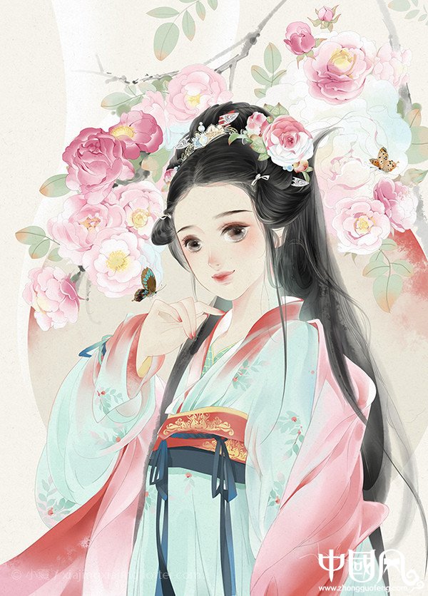 超可愛古風女子圖集，唯美萌妹子古風圖片