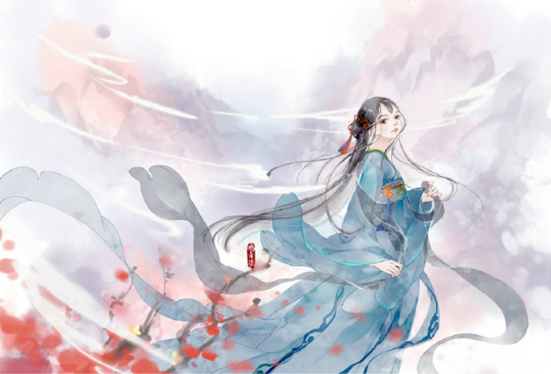 迷人的古風圖片女子，超美古風女子圖集(47張)