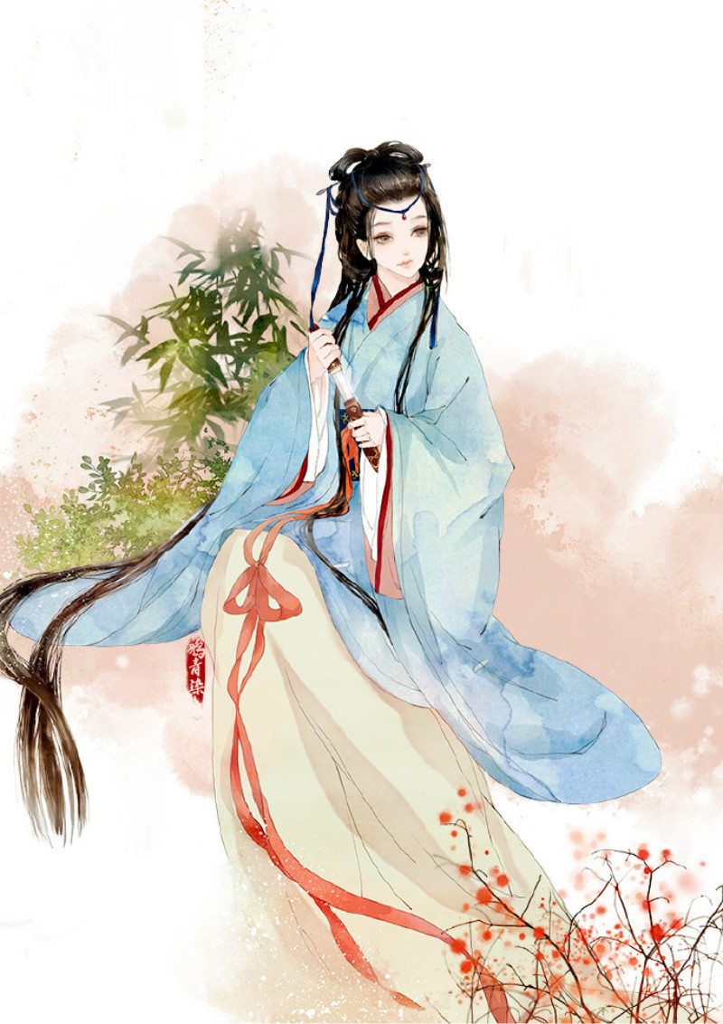 迷人的古風圖片女子，超美古風女子圖集(47張)