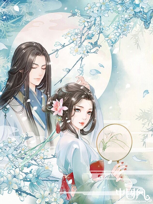 七夕甜蜜古風高清圖集，一組唯美古風情侶圖片