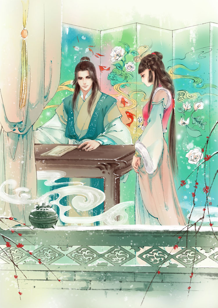 古風(fēng)情侶圖片，四款唯美古風(fēng)人物圖片
