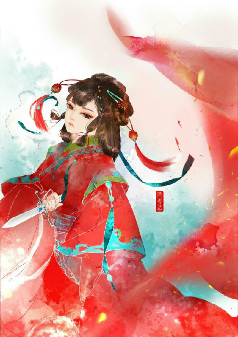 迷人的古風圖片女子，超美古風女子圖集(47張)