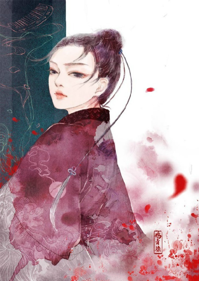 迷人的古風圖片女子，超美古風女子圖集(47張)
