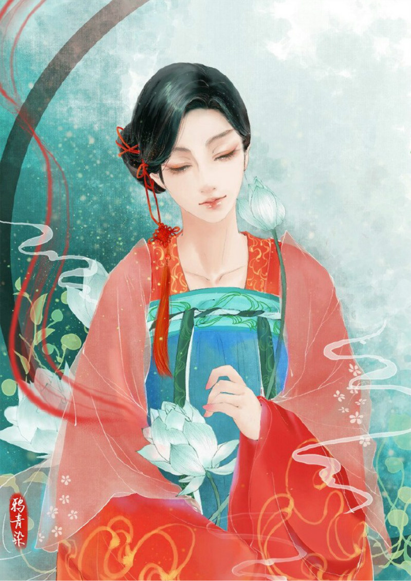 迷人的古風圖片女子，超美古風女子圖集(47張)