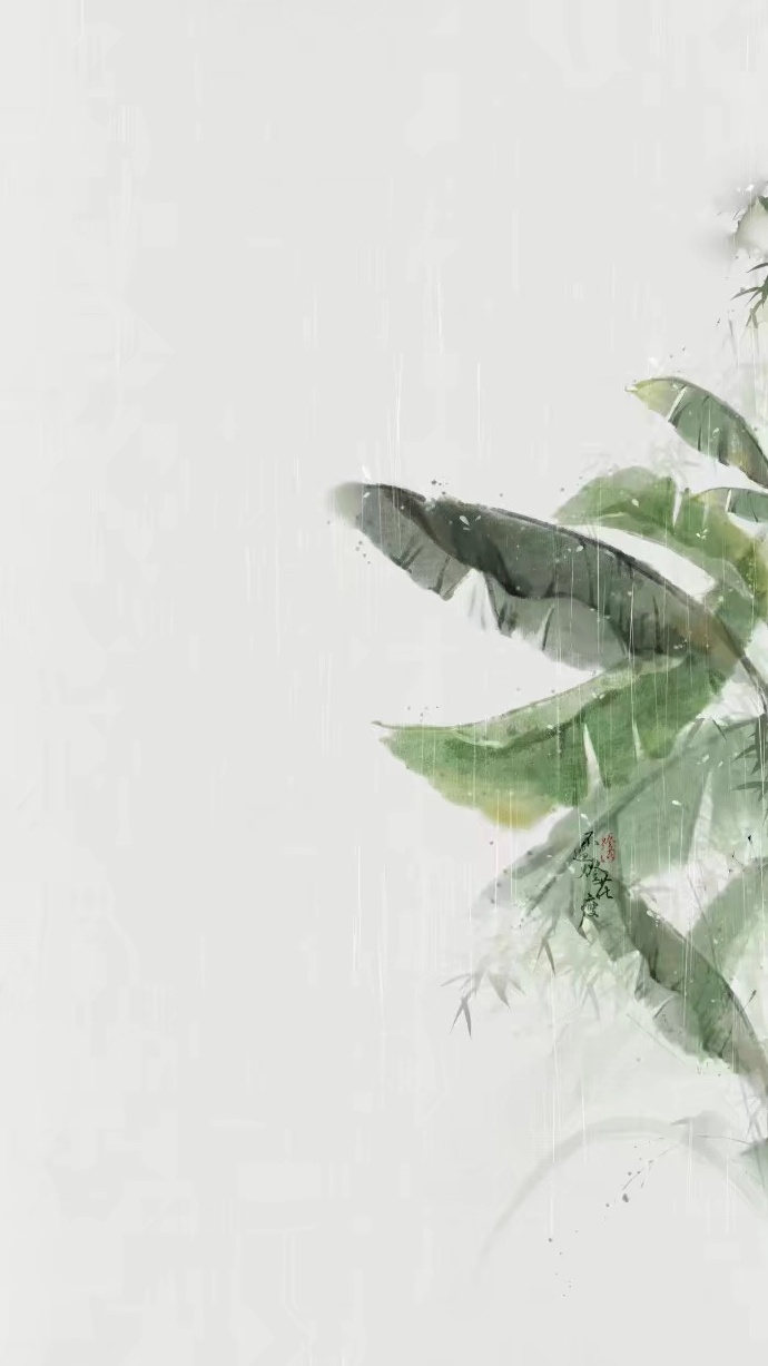雨天小清新壁紙圖集，好有意境的唯美古風圖片