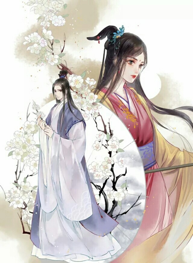 25張超甜情侶古風(fēng)圖片，只愿得一人心