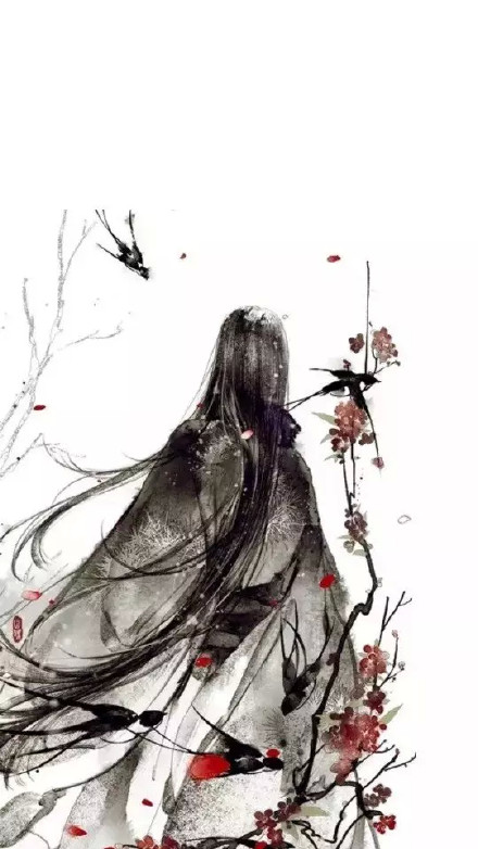 10張背影古風圖片，一襲背影耐人尋味