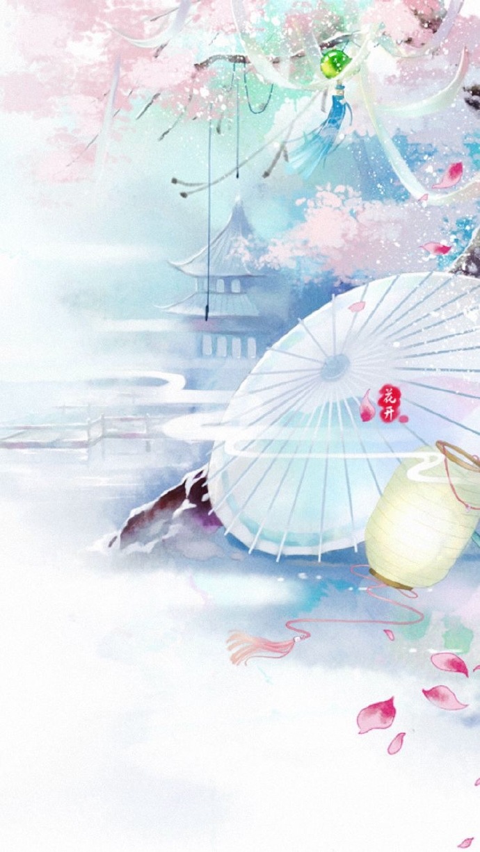 超唯美水墨古風圖片，適合夏天的古風壁紙圖集