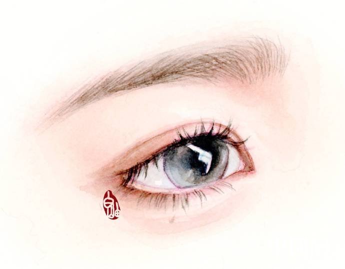 如何描繪驚艷迷人的眉眼？唯美的古風女子眉眼