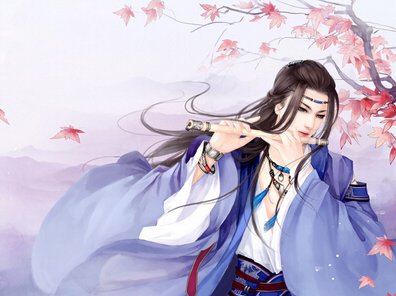 古風古韻網名：一季櫻花°落滿江南