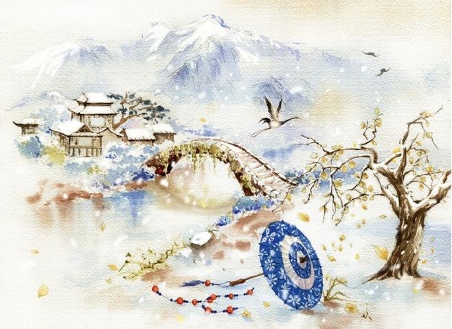 十款唯美背景古風圖片：穿越千年夢回朝