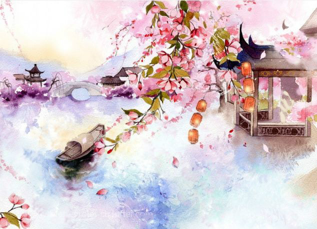 十款唯美背景古風圖片：穿越千年夢回朝
