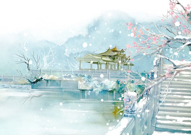 十款唯美背景古風圖片：穿越千年夢回朝
