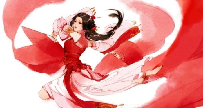 13款驚艷紅衣古風(fēng)圖片，唯美意境圖片!