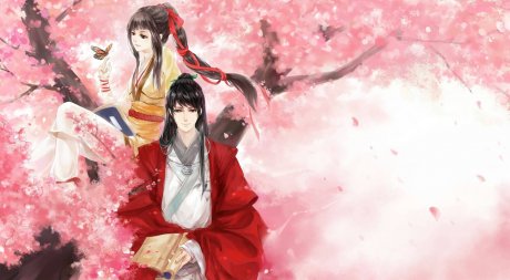 五字古風情侶網名大全：落花人獨立