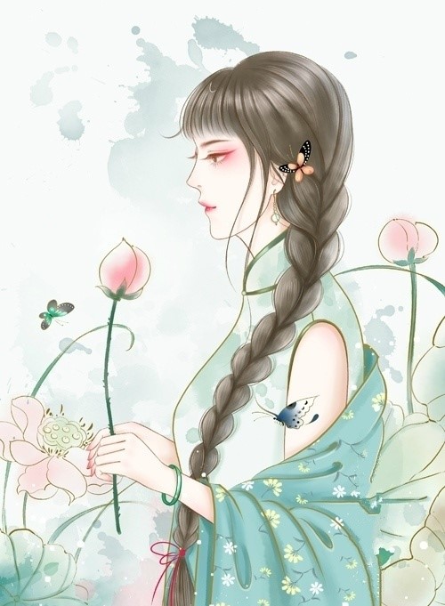 9款清新唯美女子古風圖片：一顰一笑甚是迷人！