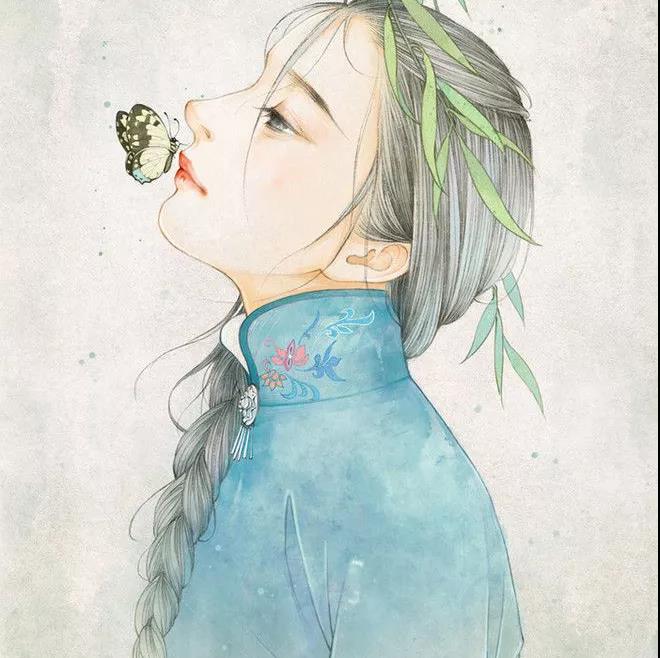 古風女子頭像，一顰一笑盡動人