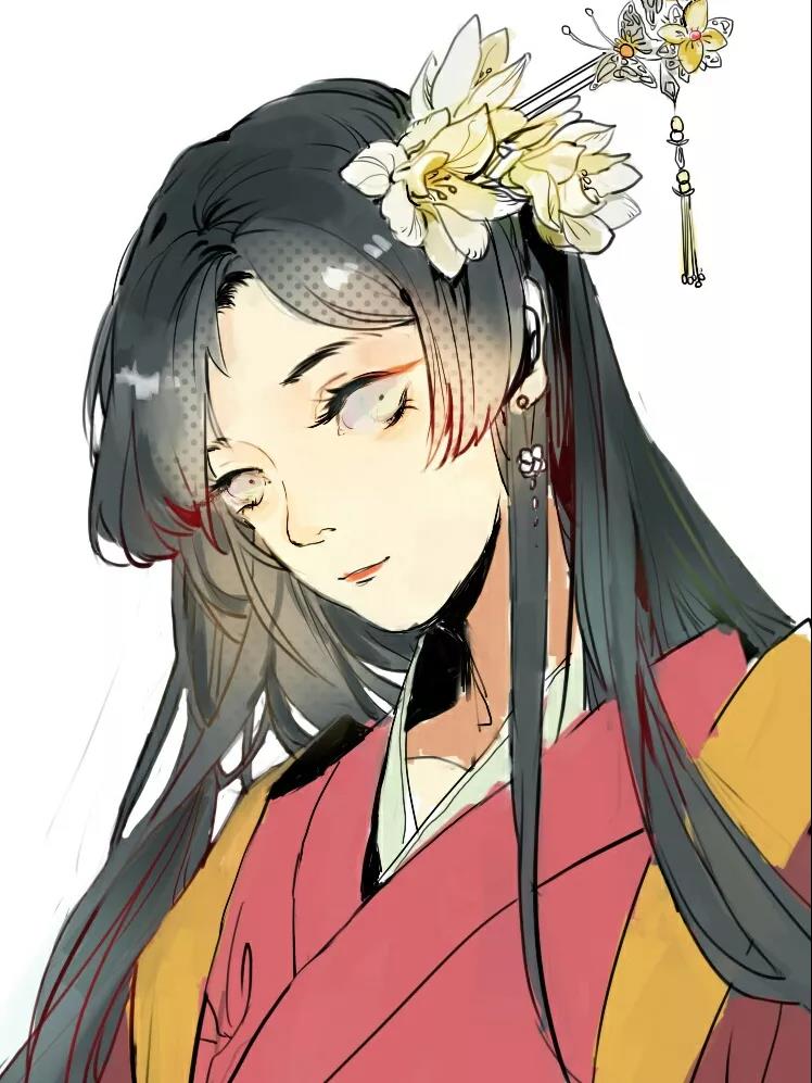卡通情侶古風頭像，萌化動人心！