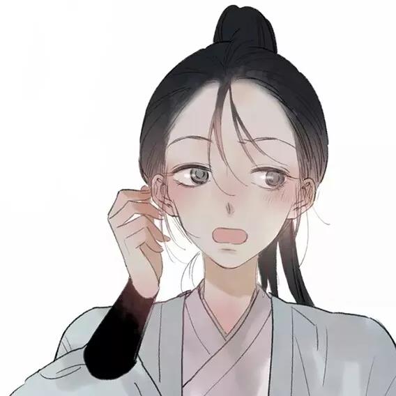 卡通情侶古風頭像，萌化動人心！