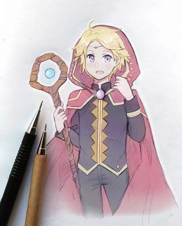 清新可愛美少女插畫，萌化你的心！