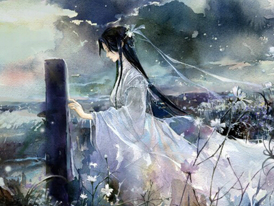 唯美古風網名：聽風逝夜