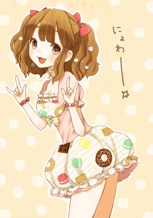 4款萌系插畫圖片，笑口常開！