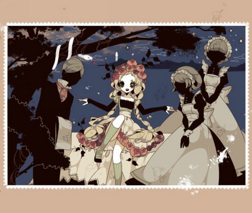 4款獨特插畫圖片，詭異風格插畫