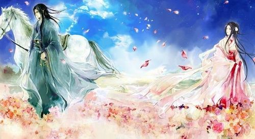 唯美古風圖片：若相依，莫別離