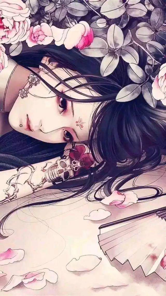唯美古風網名：長發綰君心