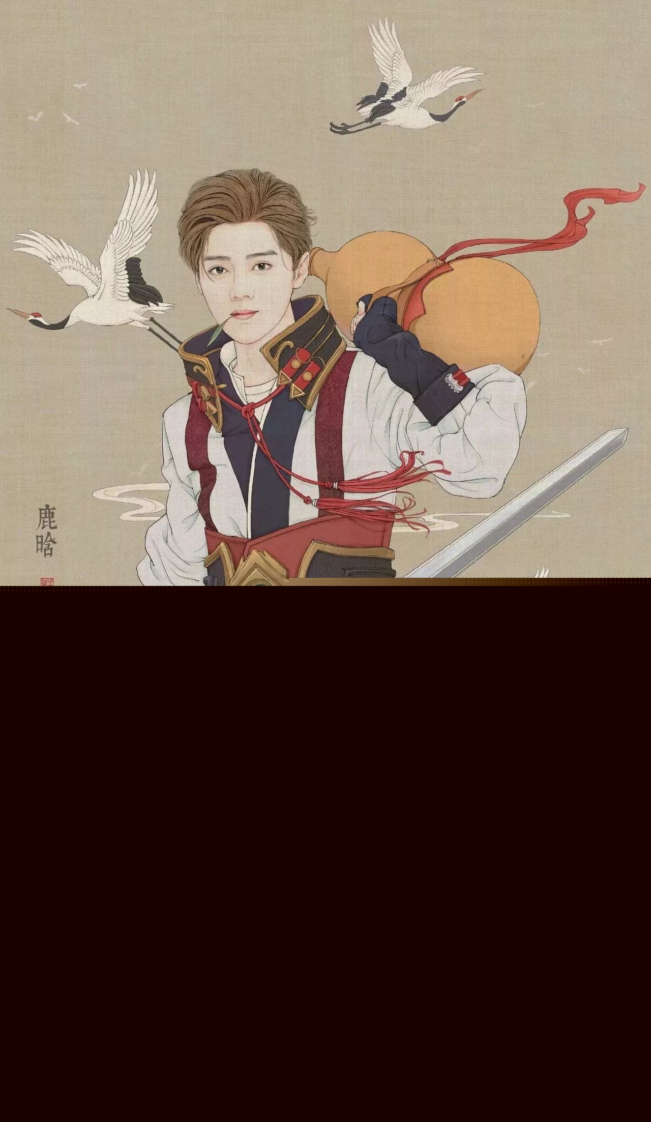 驚艷手繪插畫：古風線條畫出女子極致的美