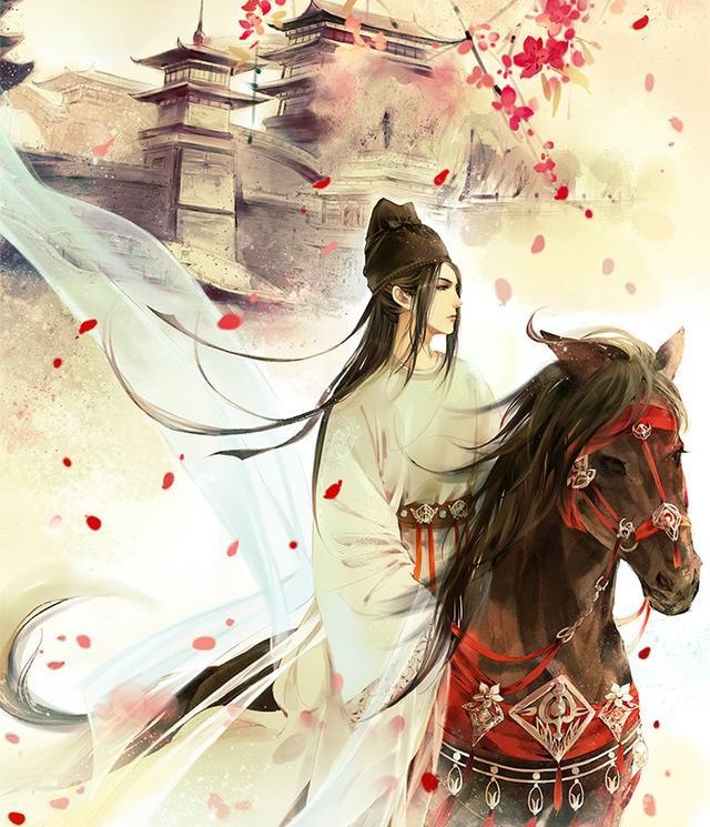 5款唯美古風圖片：癡心灑淚悲啼，思念苦惱傷心