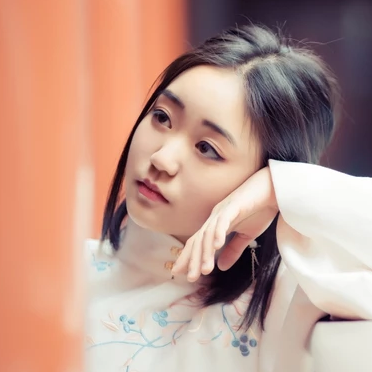清新文藝淡雅女生頭像，唯美古風真人頭像