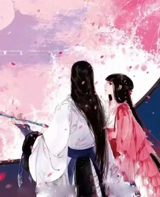 唯美古風圖片：相遇不過是為了分離，你我終舍