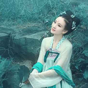 文藝可愛(ài)清新女生頭像，唯美古風(fēng)真人頭像