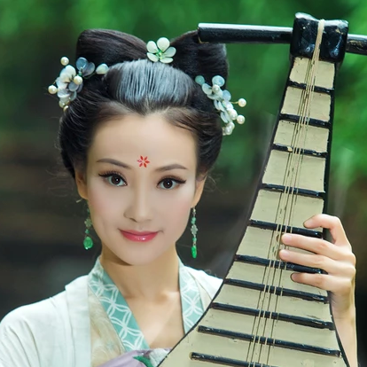 文藝可愛(ài)清新女生頭像，唯美古風(fēng)真人頭像