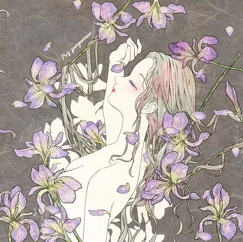 好美的水彩插畫，夢幻奇妙的插畫設計