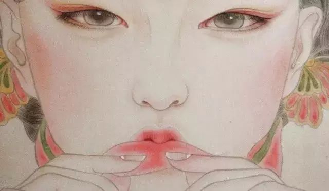 古風詩意手繪插畫：一場風花雪月任飄搖美！