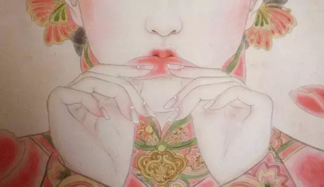 古風詩意手繪插畫：一場風花雪月任飄搖美！