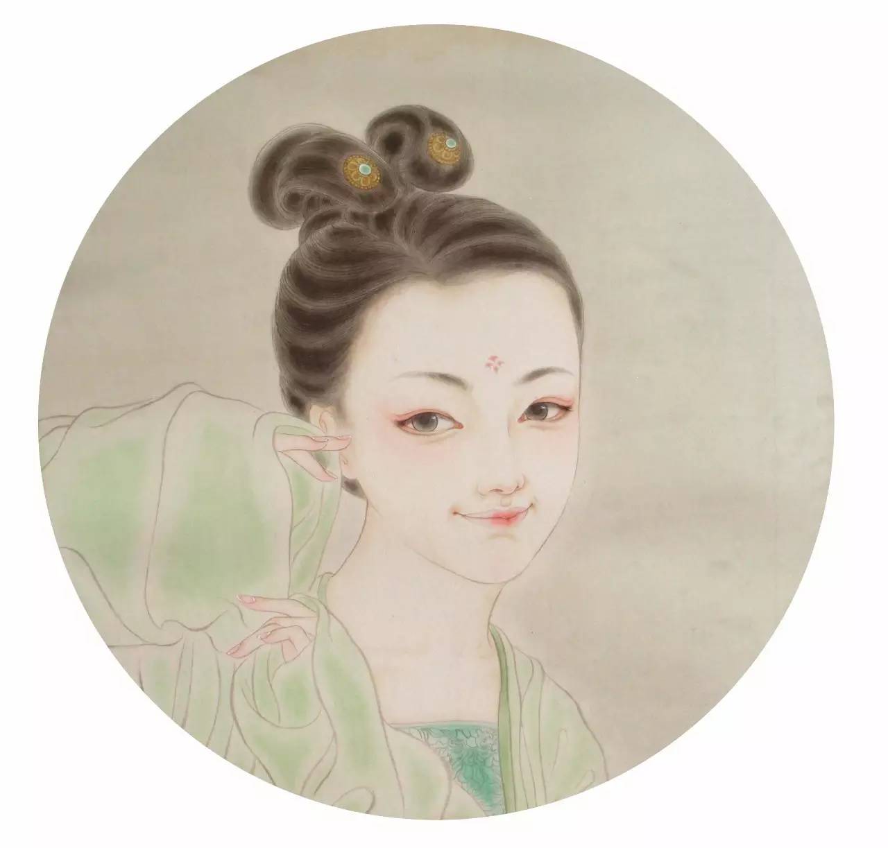 古風詩意手繪插畫：一場風花雪月任飄搖美！