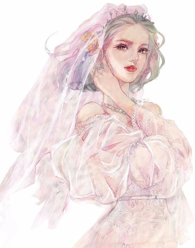 驚艷水彩插畫之美，獨特畫風不一樣的美