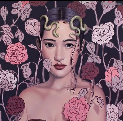 肖像插畫遇上植物花卉，碰撞出不一樣的火花！